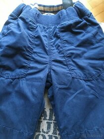 Kalhoty zn H&M - tmave modre
