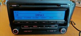 Originální Autorádio VW RCD 310 MP3 BLAUPUNKT +PIN