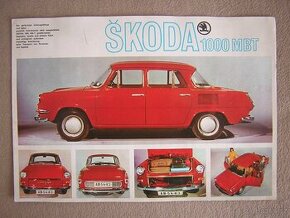 ŠKODA 1000 MBT - prospekt - 1