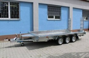 Přívěs MARTZ BAU 400/3 3500kg na přepravu bagrů - 1