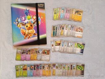 Pokémon Prismatic Evolutions set karet + Album v8