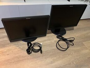 Lenovo ThinkVision monitor 22.5”, 2ks