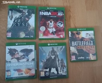 XBOX ONE hry - za 1 ks 80,- Kč