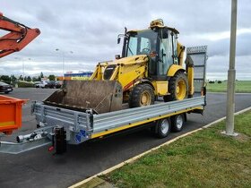 Přívěs na přepravu CAC Bobcat takeuchi Kubota jcb