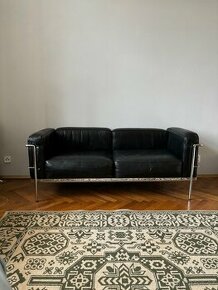 Le Corbusier LC3 Grand Confort kožená Sofa Pohovka Gauč