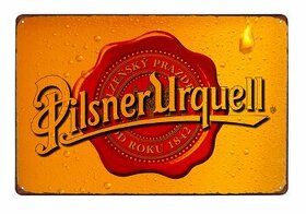 plechová cedule - Pilsner Urquell č. 10