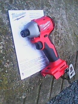 Milwaukee M18 BLIDR-0 Rázový utahovák 1/4 hex 190Nm - 1