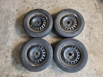 Kola 5x112 R15 + zimní pneumatiky 195/65 15