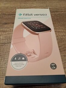 Chytré hodinky Fitbit versa 2 růžové