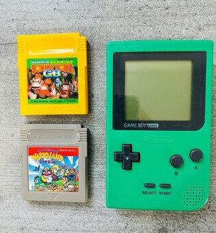 GAME BOY pocket +2 hry