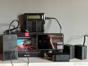 Atomos Ninja V + SSD 1 TB, 3x baterie, Smallrig držák, HDMI