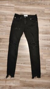 Kalhoty Bershka super skinny denin - 1