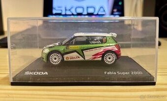 Škoda Fabia Super 2000 Barum Rally 2009 Kopecký Abrex 1:43