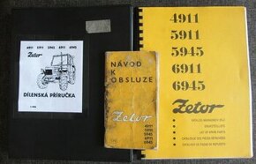 Zetor 49-6945: Katalog ND + Díl. příručka + Náv. k obsluze