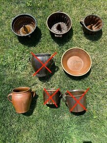 Staré keramické(hliněné) nádoby