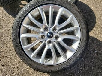 R17" Alu kola 5x112 7,5jx17 et54 90% pneu