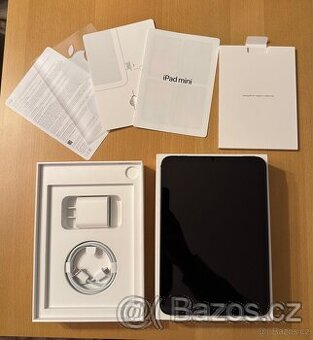 iPad mini 6 - grey, 256 GB, Cellular + příslušenství