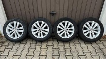 Alu kola 5x112 R16 Letni pneu 205/55/16 - 1