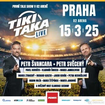 2x vstupenka na TIKI TAKA Live