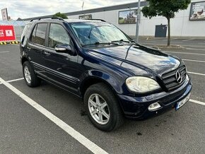 Mercedes ML 500 W163 facelift 4x4 benzin ČR