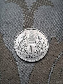 1 koruna 1914 bz FJI RU č.1