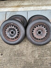 Plechová kola 4x100 R15 Renault, VW, Škoda