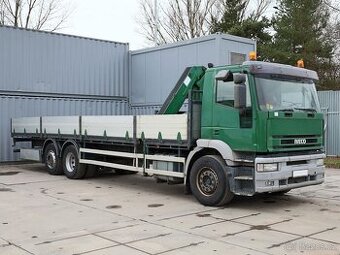 Iveco 260 E 35 YR/PS, 6x2, HYDRAULICKÁ RUKA HMF 1323 K3 ( NO - 1