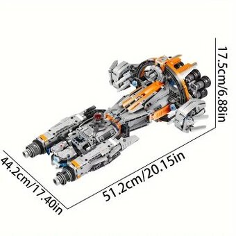 Stavebnice: Vesmírná válečná loď dílku 1150 - 1