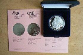 Pamětní mince 200Kč 2010 Gustav Mahler proof