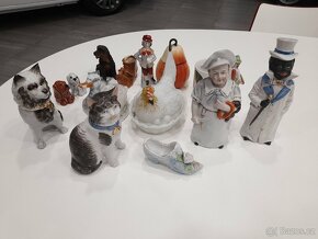 nabízím porcelánové figurky, viz foto - 1