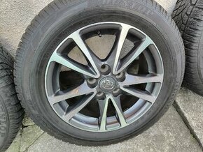 ALU kola Toyota Verso Yaris 5x114,3 r16 Originál,pneu7m+TPMS