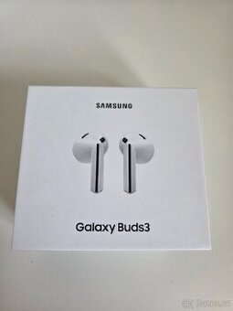 Samsung Galaxy Buds3 - bílá - nové, 2 r. záruka