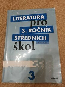 Pracovní sešit literatura pro 3. ročník středních škol