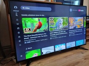 4K Smart TV SENCOR SLE 55US600TCS-úhlopříčka 140cm