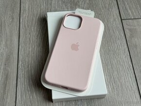 Apple iPhone 13 Mini Silicone Case - Chalk Pink - ORIGINÁL