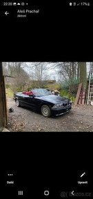 BMW E36 Cabrio, 325i r.v 1993, bez koroze, Kabrio je co se t