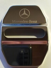 Prodám nové chromované kryty zámků Mercedes Benz - 1