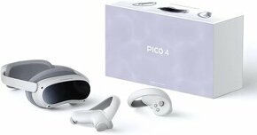 VR brýle PICO 4 All-in-One, bílá/šedá, 128GB