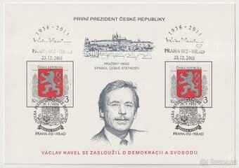 Hledám do sbírky PAL Václav Havel 1993 na přetisk 2011