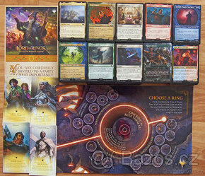 Prodám MTG 1.000 karet LOTR Magic: The Gathering