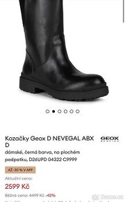 Kozačky Geox