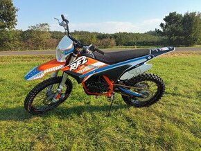 Pitbike thunder 250cc 21/18 oranžová