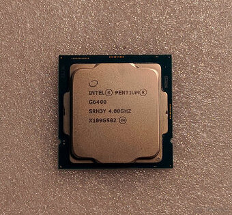 10. gen. Intel Pentium Gold G6400 | LGA 1200 | 4,00 GHz