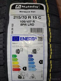 Prodej Matador Nordicca Van 215/70 R15  NOVĚ