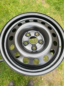 Plechové disky 5x112 R16C SAG vw t4 - 1