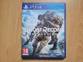 Predám hru na PS4 Ghost Recon Breakpoint CZ titulky - 1