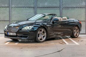 BMW 650i F12 convertible, 4.4 V8 300kw, Navigace, Softclose