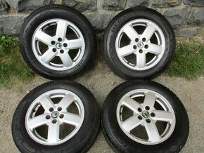 Alu kola 5x100 R15 Pneu 195/65 R15 Letní - 1