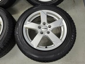 Alu kola 16" Rial 5x112 zimni pneu 4,5-5mm