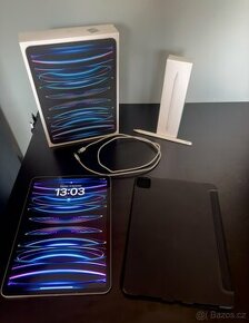 Prodám 11 palcový iPad Pro 2022 stříbrný 128 GB